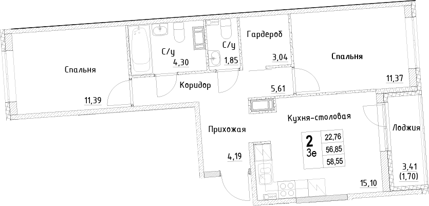 Планировка квартиры