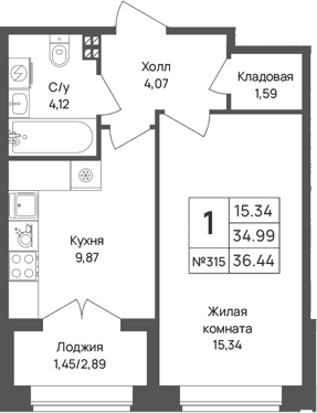 Планировка квартиры