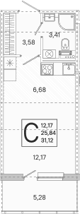 Планировка квартиры