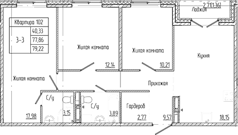 Планировка квартиры