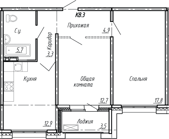 Планировка квартиры