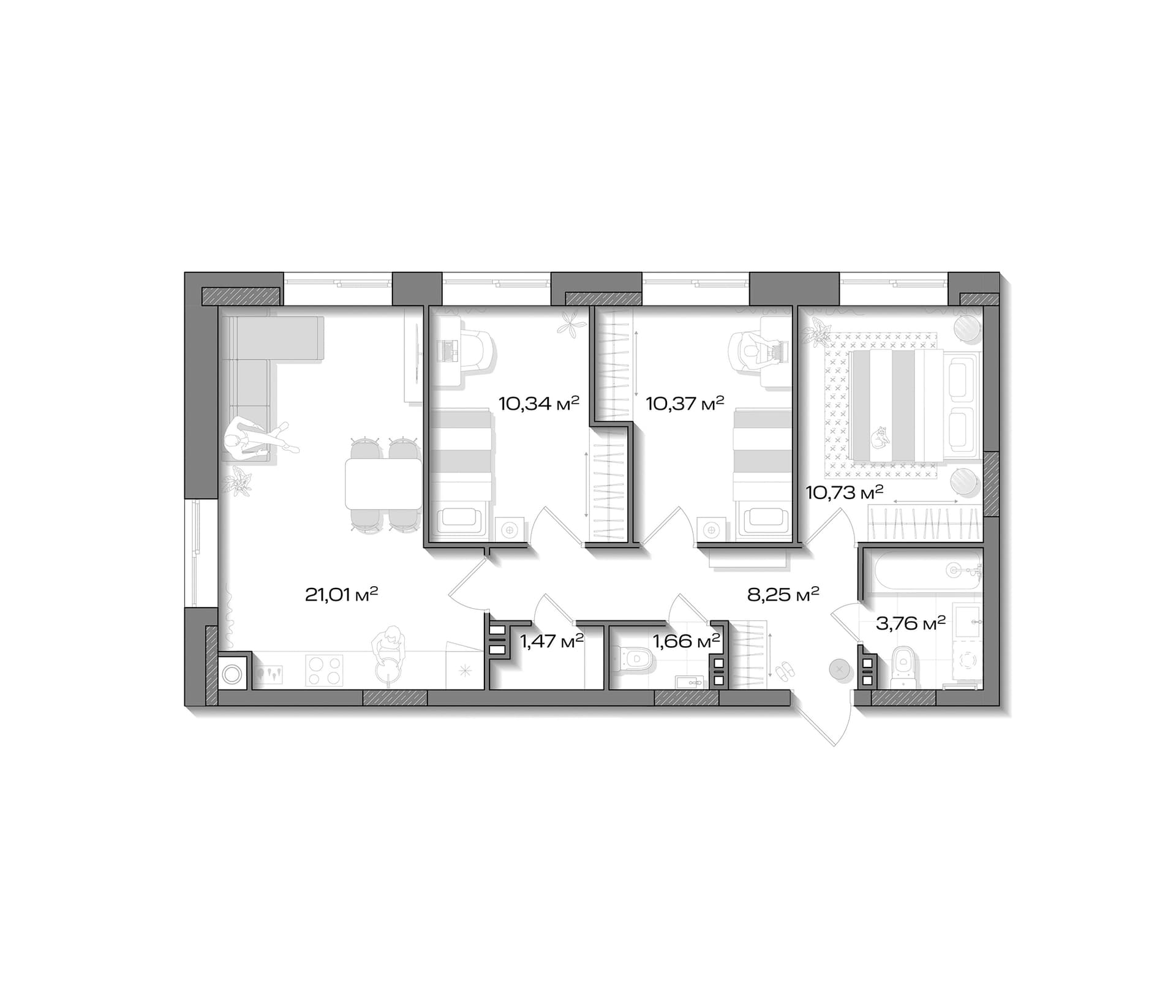 Планировка квартиры