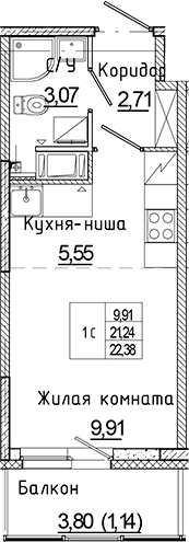 Планировка квартиры