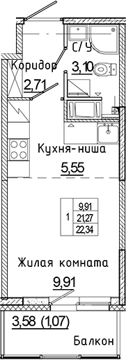 Планировка квартиры