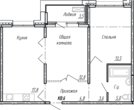 Планировка квартиры