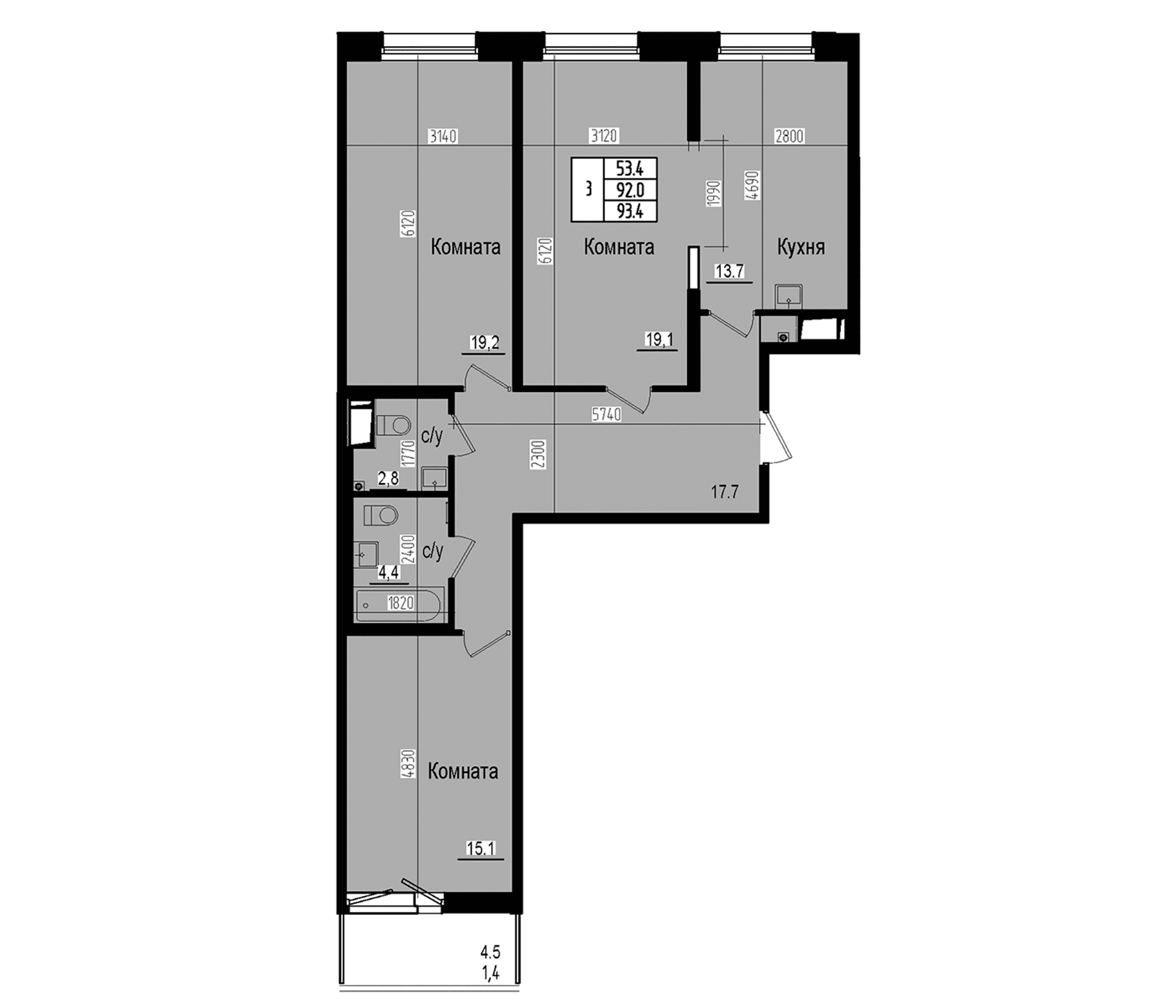 Планировка квартиры