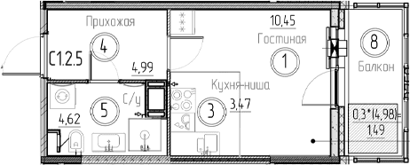 Планировка квартиры