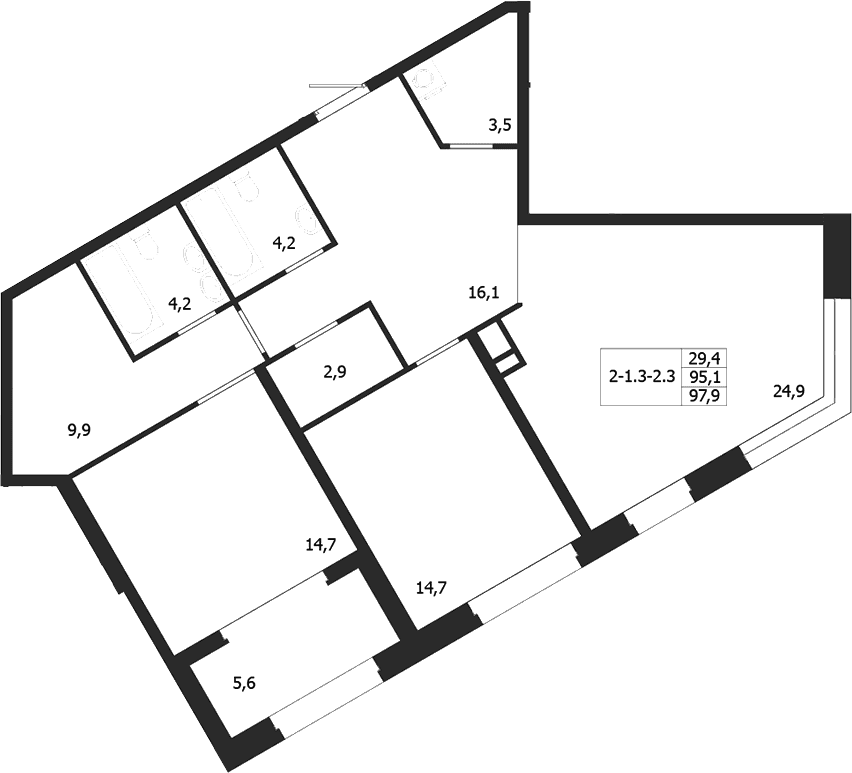 Планировка квартиры