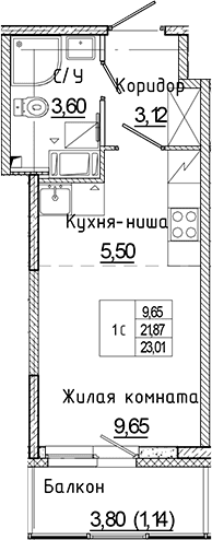 Планировка квартиры