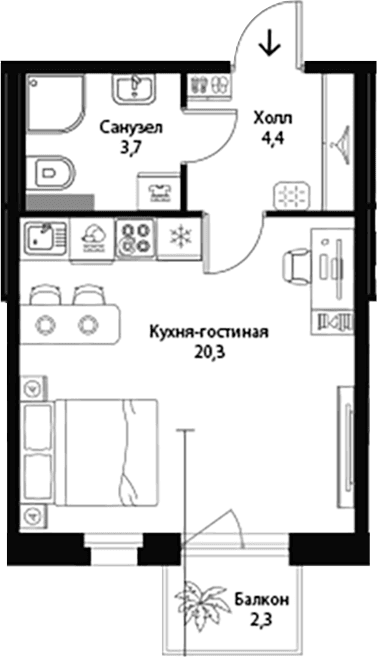 Планировка квартиры