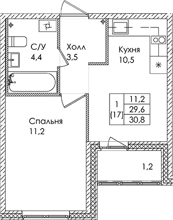 Планировка квартиры