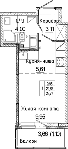 Планировка квартиры