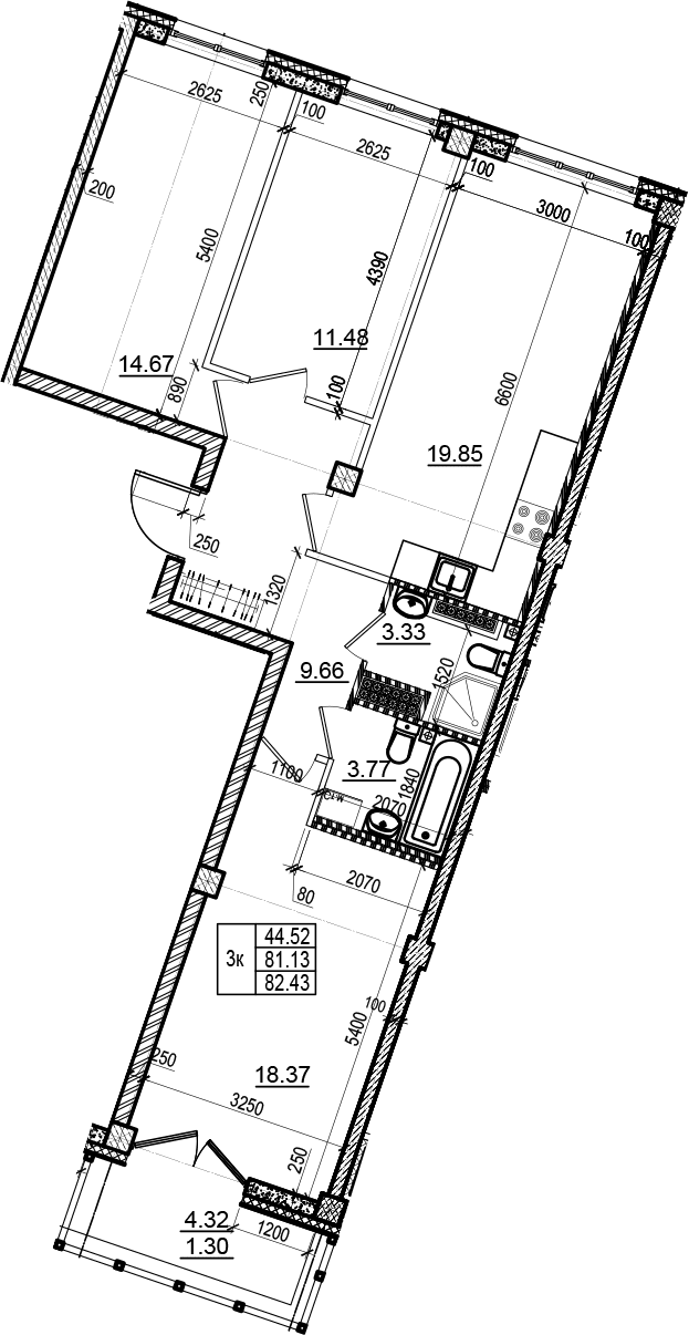 Планировка квартиры