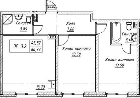 Планировка квартиры