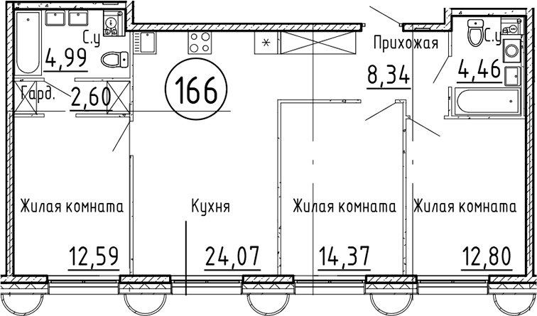 Планировка квартиры