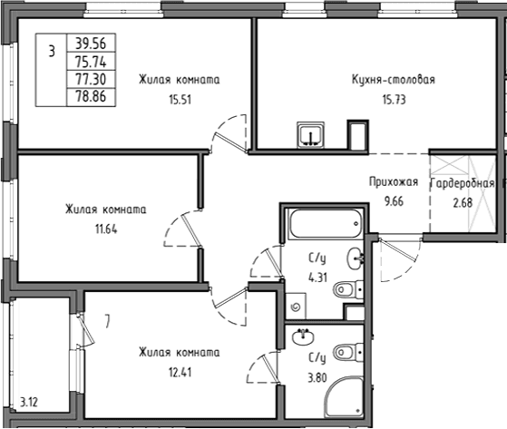 Планировка квартиры