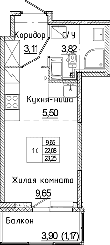 Планировка квартиры