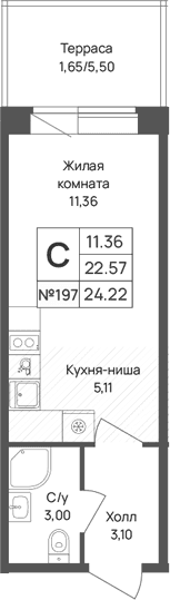 Планировка квартиры