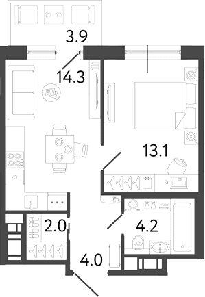 Планировка квартиры